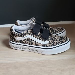 Vans Old Skool Velcro Animals Are Friends Shoes 🐆